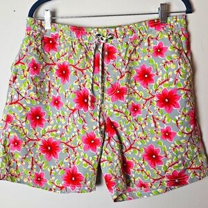 Boden floral swim trunks sz 34